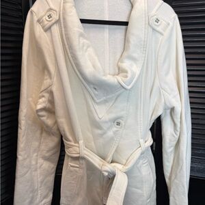 Cato Cream Trench Coat for Women